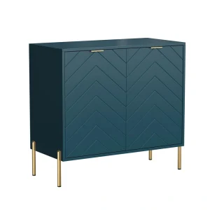 Clihome 15.75-in W x 31.5-in H Mdf Green Freestanding Utility Storage Cabinet T726924939