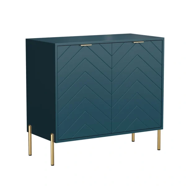 Clihome 15.75-in W x 31.5-in H Mdf Green Freestanding Utility Storage Cabinet T726924939