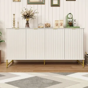 Clihome 15.75-in W x 31.5-in H Mdf White Freestanding Utility Storage Cabinet T726924988