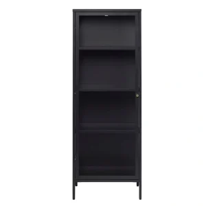 Contemporary/Modern Black Metal Cookware Storage Tower