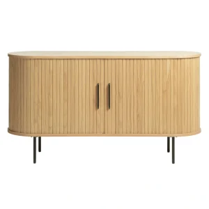 Contemporary/Modern Natural Oak Wood Oak Sideboard