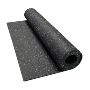Courage GymFloor 48-in W x 180-in L x 0.315-in T Rubber Gym Floor Roll (60-sq ft)
