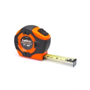 Crescent Lufkin 1 in. x 25 ft. Power Return Engineer’s Tape Measure