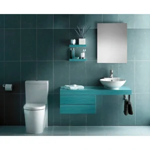 Croydex 16-in x 26-in Surface Mount Polished Stainless Steel Mirrored Medicine Cabinet
