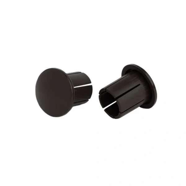 Deckorators 1-7/8-in Brown Plastic Rail Cap (2-Pack)