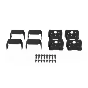 Deckorators 1.75-in x 2.25-in Rapid Rail Matte Black Aluminum Line Connector (4-Pack)