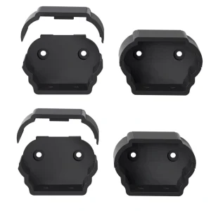 Deckorators 2.375-in x 1.187-in Matte Black Metal Post Connector (4-Pack)