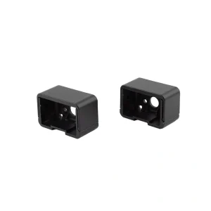 Deckorators 2.5-in x 2.4375-in Cable Railing Textured Black Aluminum Rail Bracket (2-Pack)