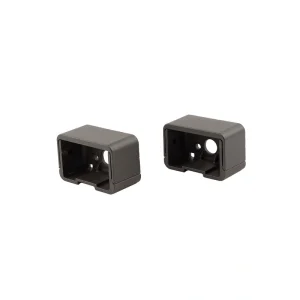 Deckorators 2.5-in x 2.4375-in Cable Railing Textured Bronze Aluminum Rail Bracket (2-Pack)