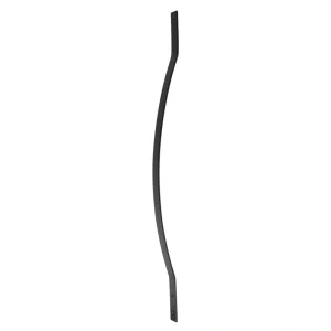 Deckorators 3/16-in x 1-in x 32-1/4-in Black Aluminum Deck Baluster (5-Pack) T726915834