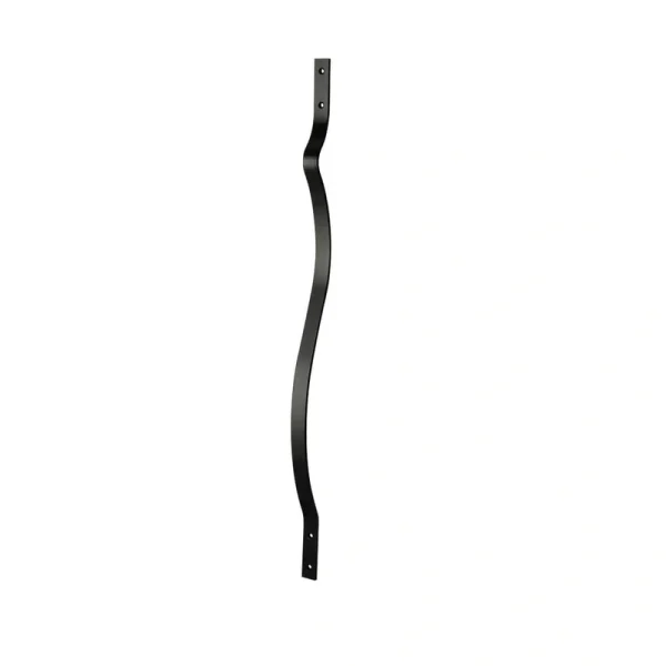Deckorators 3/16-in x 1-in x 32-1/4-in Black Aluminum Deck Baluster (5-Pack) T726915854