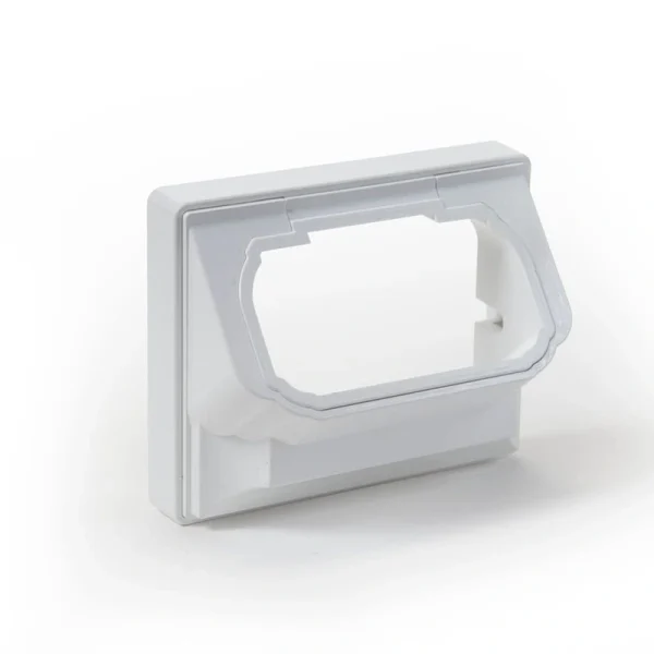 Deckorators 3.625-in x 1.25-in Contemporary grab and go White Plastic Stair Connector (4-Pack)