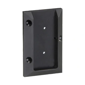 Deckorators 3.92-in x 2.38-in Black Plastic Post Connector (2-Pack)