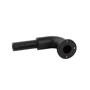 Deckorators 9.87-in x 2.89-in ADA Compliant Textured Black Aluminum Post Connector
