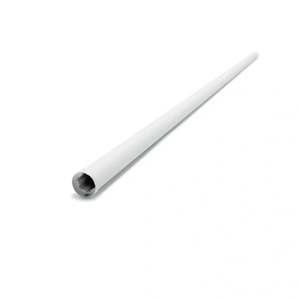 Deckorators ADA-Compliant 8-ft x 2-in Textured White Aluminum Deck Handrail Kit