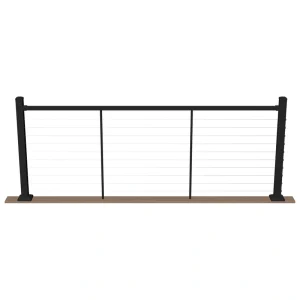 Deckorators Contemporary cable Aluminum Deck Cable Rail Kit
