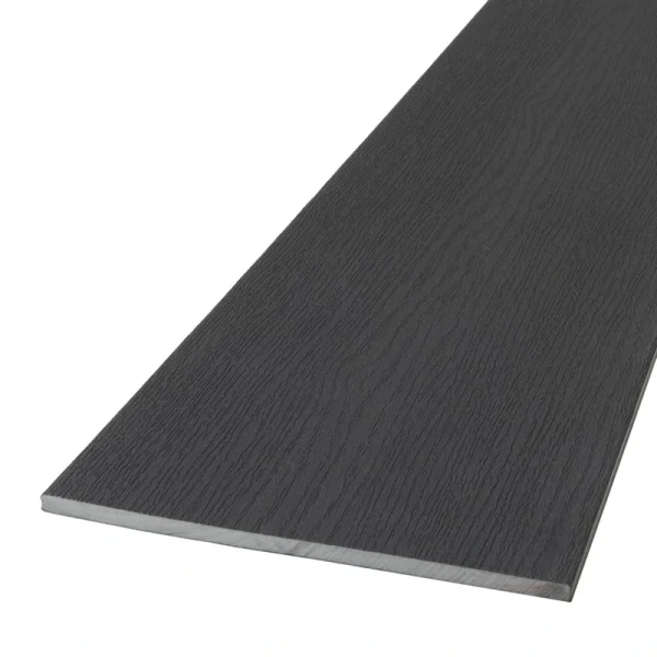 Deckorators Picture Frame 1/2-in x 12-in x 12-ft Composite Dark Slate Fascia Deck Board (Actual Size: 0.4375-in x 11.25-in)