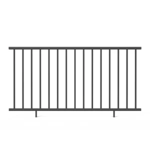 Deckorators Pre-Assembled Aluminum  Aluminum Deck Rail Kit T726915190