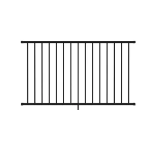 Deckorators Rapid Rail 6-ft x 42-in Matte Black Aluminum Deck Rail Kit