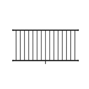 Deckorators Rapid Rail Matte Black Aluminum Deck Rail Kit T726915191