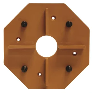 DeckWise Hardwood Deck tile connector brown 5.75-in Brown Hidden Deck Fastener