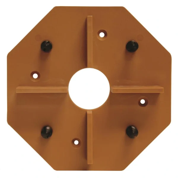 DeckWise Hardwood Deck tile connector brown 5.75-in Brown Hidden Deck Fastener