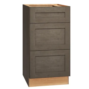Diamond Express Jamestown 18-in W x 34.5-in H x 21-in D Colt Brown 3-Drawer Wood Wall-mount Cabinet Banks