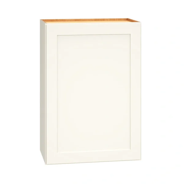 Diamond Express Jamestown 21-in W x 30-in H x 12-in D White Wall Fully Assembled Plywood Cabinet (Recessed Panel Shaker Door Style)