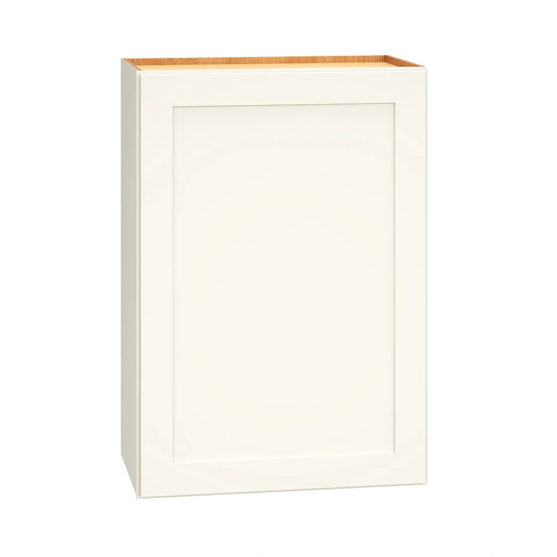 Diamond Express Jamestown 21-in W x 30-in H x 12-in D White Wall Fully Assembled Plywood Cabinet (Recessed Panel Shaker Door Style)
