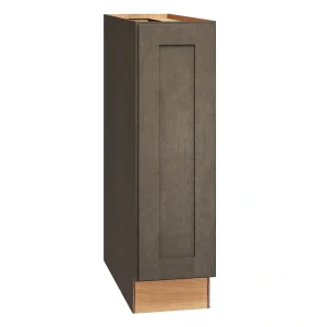 Diamond Express Jamestown 9-in W x 34.5-in H x 24-in D Colt Brown Base Fully Assembled Plywood Cabinet (Recessed Panel Shaker Door Style)