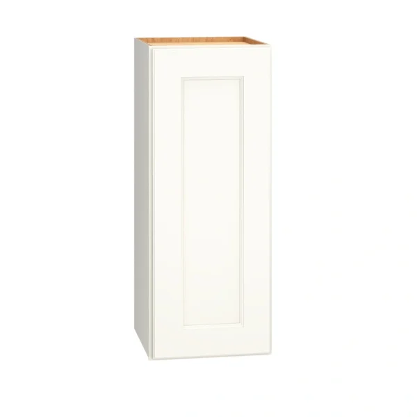 Diamond Express Macaulay 12-in W x 30-in H x 12-in D White Wall Fully Assembled Plywood Cabinet (Recessed Panel Square Door Style)