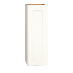 Diamond Express Macaulay 12-in W x 36-in H x 12-in D White Wall Fully Assembled Plywood Cabinet (Recessed Panel Square Door Style)