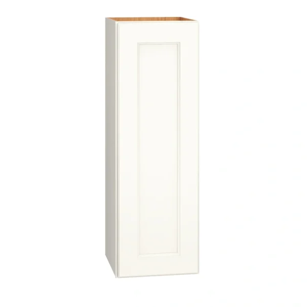 Diamond Express Macaulay 12-in W x 36-in H x 12-in D White Wall Fully Assembled Plywood Cabinet (Recessed Panel Square Door Style)