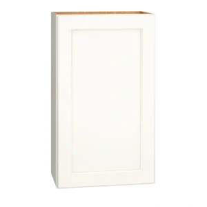 Diamond Express Macaulay 21-in W x 36-in H x 12-in D White Wall Fully Assembled Plywood Cabinet (Recessed Panel Square Door Style)
