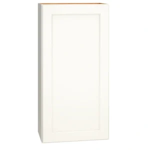 Diamond Express Macaulay 21-in W x 42-in H x 12-in D White Wall Fully Assembled Plywood Cabinet (Recessed Panel Square Door Style)