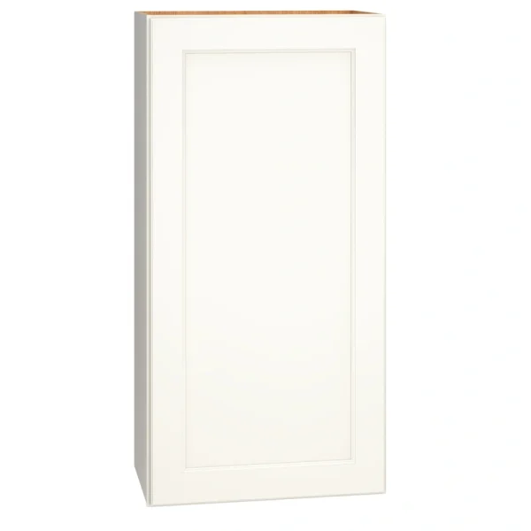 Diamond Express Macaulay 21-in W x 42-in H x 12-in D White Wall Fully Assembled Plywood Cabinet (Recessed Panel Square Door Style)