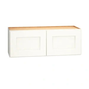 Diamond Express Macaulay 33-in W x 12-in H x 12-in D White Wall Fully Assembled Plywood Cabinet (Recessed Panel Square Door Style)