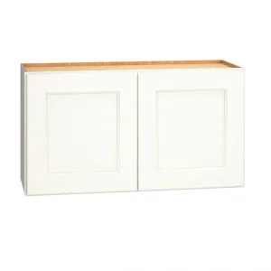 Diamond Express Macaulay 33-in W x 18-in H x 12-in D White Wall Fully Assembled Plywood Cabinet (Recessed Panel Square Door Style)