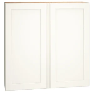 Diamond Express Macaulay 42-in W x 42-in H x 12-in D White Wall Fully Assembled Plywood Cabinet (Recessed Panel Square Door Style)