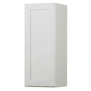 Diamond NOW Arcadia 12-in W x 30-in H x 12-in D White Wall Fully Assembled Cabinet (Recessed Panel Shaker Door Style)
