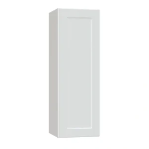 Diamond NOW Arcadia 12-in W x 36-in H x 12-in D White Wall Fully Assembled Cabinet (Recessed Panel Shaker Door Style)