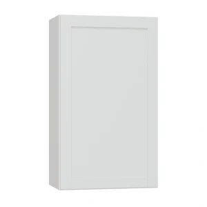 Diamond NOW Arcadia 21-in W x 36-in H x 12-in D White Wall Fully Assembled Cabinet (Recessed Panel Shaker Door Style)