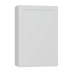 Diamond NOW Arcadia 24-in W x 36-in H x 12-in D White Wall Fully Assembled Cabinet (Recessed Panel Shaker Door Style)