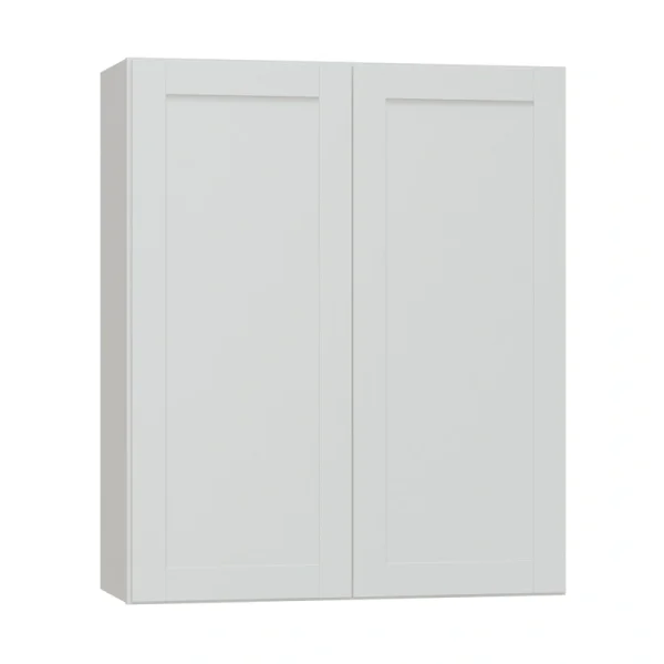 Diamond NOW Arcadia 27-in W x 36-in H x 12-in D White Wall Fully Assembled Cabinet (Recessed Panel Shaker Door Style)