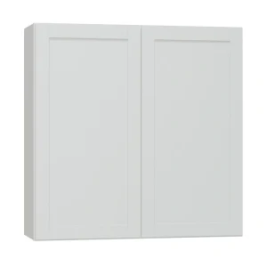 Diamond NOW Arcadia 36-in W x 36-in H x 12-in D White Wall Fully Assembled Cabinet (Recessed Panel Shaker Door Style)