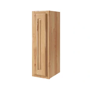 Diamond NOW Denver 9-in W x 30-in H x 12-in D Natural Rustic Hickory Wall Fully Assembled Cabinet (Raised Panel Square Door Style)