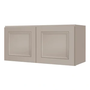 Diamond NOW Wintucket 30-in W x 14-in H x 12-in D Cloud Gray Wall Fully Assembled Cabinet (Recessed Panel Square Door Style)