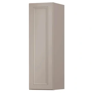 Diamond NOW Wintucket 9-in W x 30-in H x 12-in D Cloud Gray Wall Fully Assembled Cabinet (Recessed Panel Square Door Style)