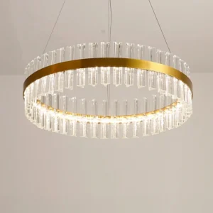 DLSS Hotel Modern Chandelier LED Hanging Lamp Nordic Industrial Room Pendant Lighting