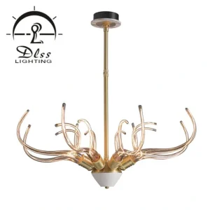 DLSS LED Antler-Style Fashion Pandant Light